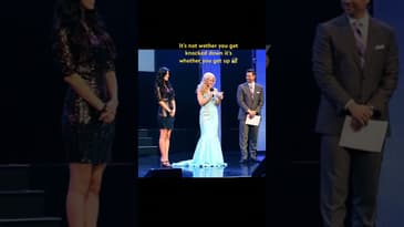 "It's not whether you get knocked down; it's whether you get up." Vince Lombardi #shorts #podcast