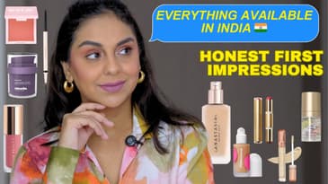 Full Face Of New Makeup | Honest First Impressions | Everything Available In India 🇮🇳 | Aanam C