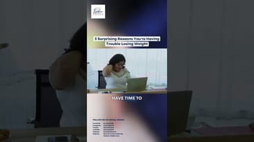 3 Surprising Reasons You're Having Trouble Losing Weight #loseweight #youtubeshorts #shorts