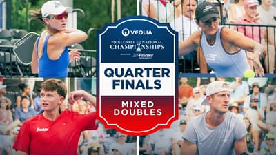 Bright/Patriquin v Parenteau/Newman at the Veolia Atlanta Pickleball Championships