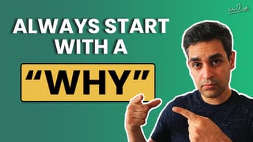 Always ask WHY first | Ankur Warikoo motivation | Life Lessons | Career advice