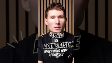 Maximize Your Rest: Passive vs. Active Recovery #Recharge #Shorts