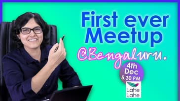 My First Ever Meetup In Bengaluru!