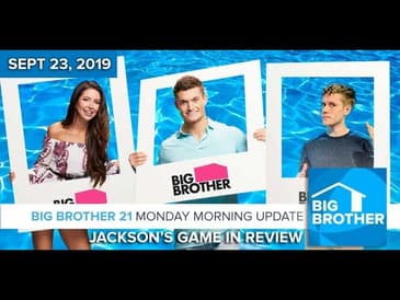 Jackson's Big Brother 21 Game in Review #BB21