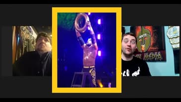 Scorpio Sky in the Face of the Revolution Ladder Match