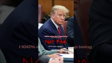 Donald Trump is not being treated the same