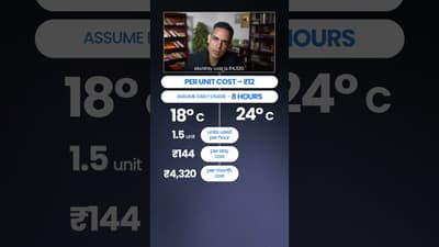 Aap AC kitne TEMPERATURE pe chalate hain?! | Ankur Warikoo #shorts