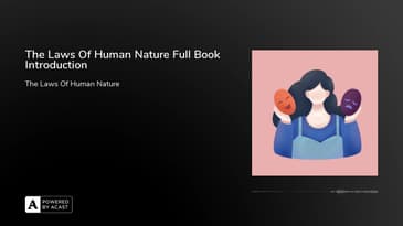 The Laws Of Human Nature Full Book Introduction