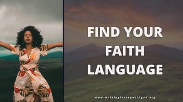 Find Your Faith Language #faithlanguage #connectingwithGod #spiritualjourney