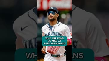 WHY ARE FANS SO MAD AT JULIO RODRIGUEZ?? #mlb #baseball #mariners