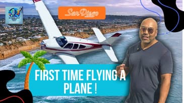 He Let Me Fly the Plane! 🚀 Flying Over San Diego with Pilot Tim Pierce