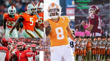 #twofivedaily - College Football Top 25 Thoughts Part 2
