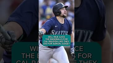 WILL MLB JUICE THE BASEBALLS FOR CAL RALEIGH’S HR CHASE? #mlb #baseball #mariners