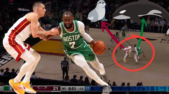 How the Boston Celtics HUNTED the Miami Heat : Film Session