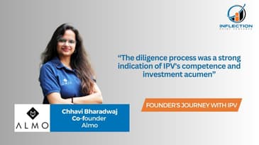 Chhavi Bharadwaj | Co - Founder | Almo | On his fundraising journey with Inflection Point Ventures