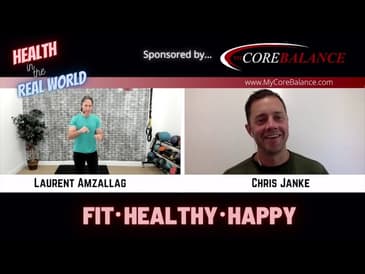 Turn Your Greatest STRUGGLE Into A Career - Health in the Real World Chris Janke & Laurent Amzallag