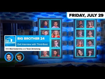 Big Brother 24 Week 3 Exit Interview - July 29, 2022