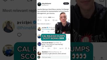 This Mariner Just DUMPED Scott Boras 😳 #shorts #baseball #seattlemariners #mariners #seattle #pnw