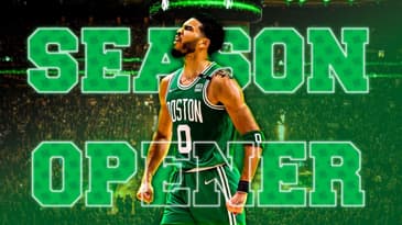 CELTICS BEAT KNICKS IN SEASON OPENER! Tatum and Porzingis Combine For 64