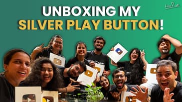 Unboxing my YouTube silver play button! #shorts | Ankur Warikoo