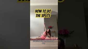 How to do the splits any age: shorts #fitness #splits #streching #Pilates #momfit