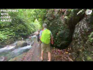 On The Way To Mother Falls, Paved Section! A Globe Aware Summer in the Philippines