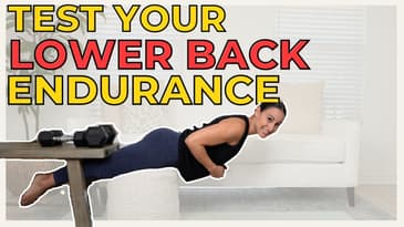 How Strong Is Your Low Back? Try This At Home Test!