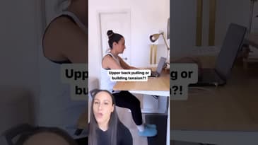 Upper back tension?!