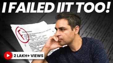 Failed IIT-JEE? Here is My Story | JEE Advanced 2023 results | Ankur Warikoo Hindi