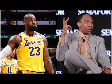 What did Stephen A. Smith Say Wrong About Lebron and Bronny James?