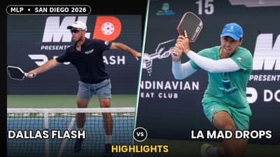Dallas Flash Battles LA Mad Drops in a Net-Rushing Slugfest | MLP San Diego 2026