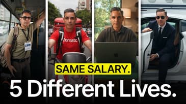 Same Salary But 5 Different Lives