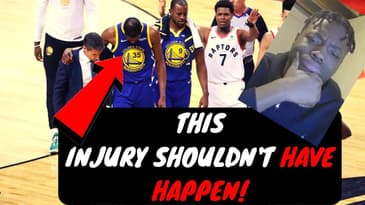 REACTION To Kevin Durant Injury Video| PRAYERS  UP FOR KD MAN! Who Is To Blame For this?
