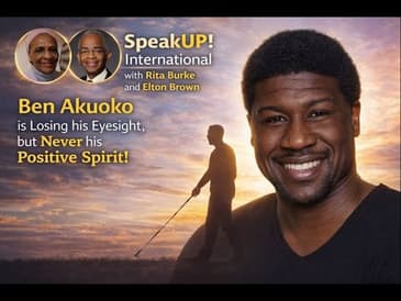 Ben Akuoko is :Losing His Eyesight but Never his positive spirit!