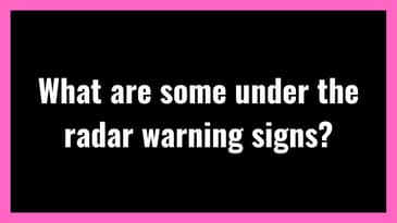 Suicide Attempt Survivors: Under the Radar Warning Signs