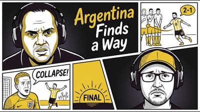 Argentina Break English Hearts! 🇦🇷🏴󠁧󠁢󠁥󠁮󠁧󠁿 | Messi Magic Cruelly Sinks Tuchel! | World Cup Daily #45