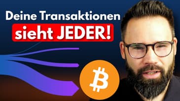 Bitcoin ist NICHT anonym: Jeder sieht Deine Transaktionen! Mit Emzy (mempool.space)