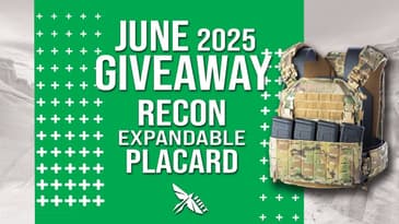 HRT Tactical Recon Expandable Placard Giveaway!