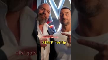 CM Punk back in WWE!  AEW F’d up.