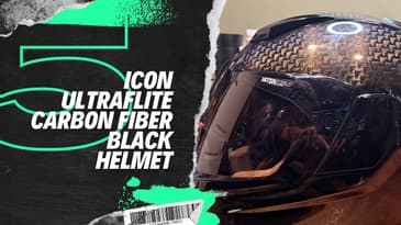 Unboxing & First Impressions: Icon UltraFlite Carbon Fiber Black Helmet — Ultimate Style & Safety?!
