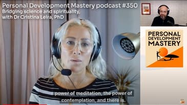 Bridging Science & Spirituality with Dr. Cristina Leira | Exploring Consciousness & Well-being | PDM