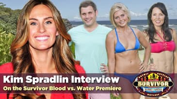 Kim Spradlin Interview  About Survivor Blood vs Water Episode 1 | From Rob Has a Podcast 9/19/13