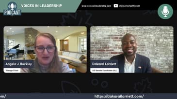 Voices in Leadership: Guest Dakarai Larriett LIVE
