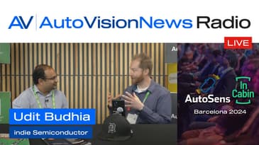 Udit Budhia - indie Semiconductor @ AutoSens & InCabin Barcelona 2024