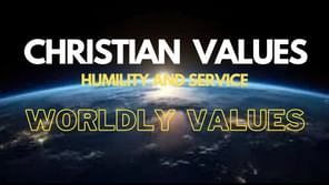 Christian Values vs World Values