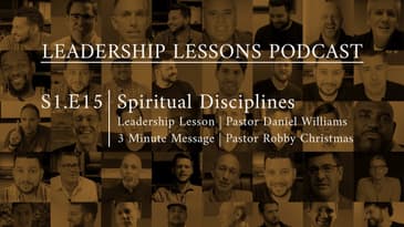 S1E15 - Spiritual Discipines