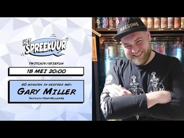 HET SPREEKUUR S03E03: GARY MILLER OVER UTRECHT, STARTEN MET STREAMEN EN ZIJN LIEFDE VOOR MUZIEK