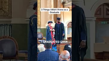 3 Things I Wish I Knew as a Graduate