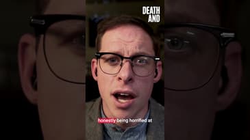 My first time seeing an embalming was rough. #deathandpodcast #mortician