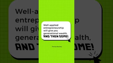 This one thing will give you generational wealth! It is changing my life as we speak!